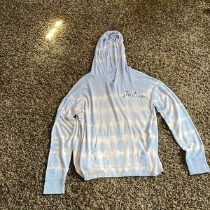 Justice sweatshirt size 18-20